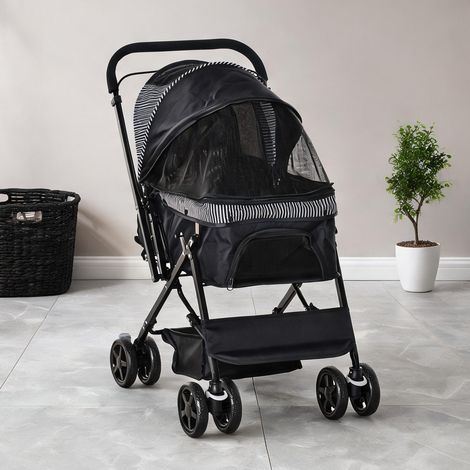 Caisse de transport pour animaux coloris noir 76,5 x 52 x 95 cm (1/5)