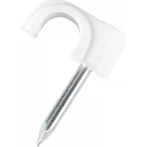 Grapa Cable Coaxial 6mm Bolsa 100 Und (1/2)