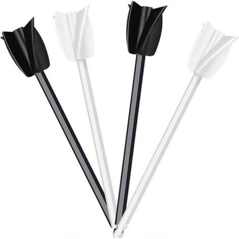 Palette de mélange de résine, 4 palettes de mélange de peinture réutilisables, accessoire multi-usages pour mélanger résine, peinture, silicone, glaçure céramique (noir + blanc) (1/5)