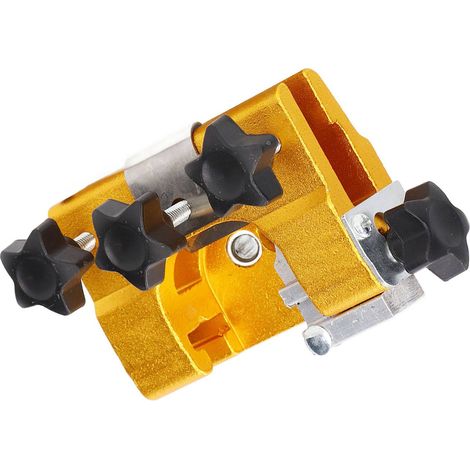 Affûteuse de chaîne de tronçonneuse manuelle, portable, ergonomique, en alliage d'aluminium, convenant aux tronçonneuses et aux scies électriques. (1/5)