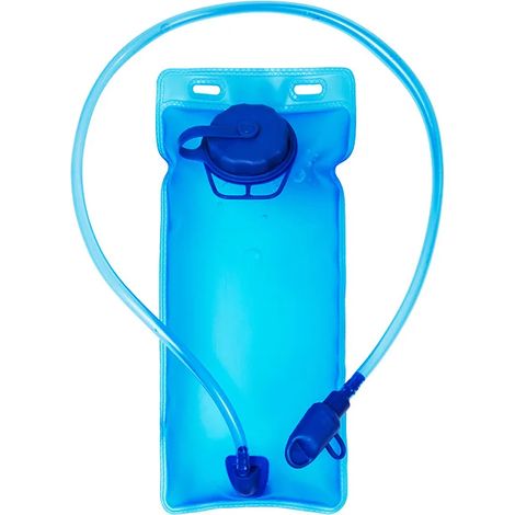 Poche à eau pliable EVA de 2 L avec tube d'hydratation, étanche, accessoire de plein air-AquaForge (1/5)