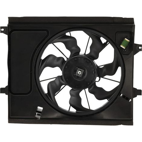 Le modèle 25380B2000 est compatible avec les ventilateurs de refroidissement de radiateur des Kia Soul 2012-2019 1.6L et 2.0L.