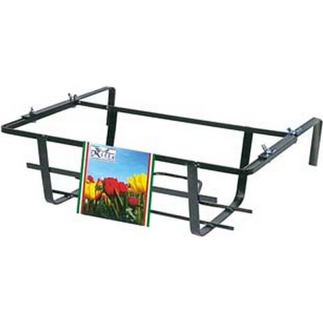 5PZ FIORIERA DA BALCONE REGOLABILE - cm.60x25x18h
