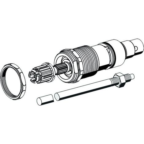 SCHELL Parte superior POLAR II Juego de ayuda para cortar, Husillo L: 488