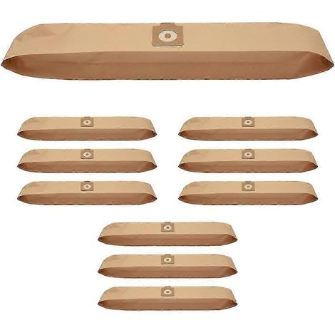 Paquete de 10 bolsas para aspiradora Nilfisk Euroclean Kent GD930 UZ930 UZ920 , Z970, Z990 para Nilfisk Part SZRH (1/4)