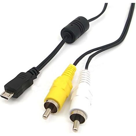 2 x USB-Stecker auf Cinch-AV-Audio-Video-Adapterkabel-Konverter-Komponente (1/5)