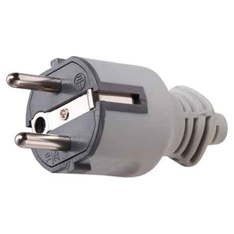 SPINA MOBILE SCHUKO 16A IN GOMMA 2P+T