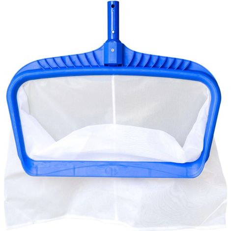 Épuisette de piscine professionnelle – Écumeur robuste avec sacs en maille fine ultra-profonds – Outil de nettoyage rapide pour piscines, idéal pour retirer débris, feuilles, insectes et limon. (1/5)
