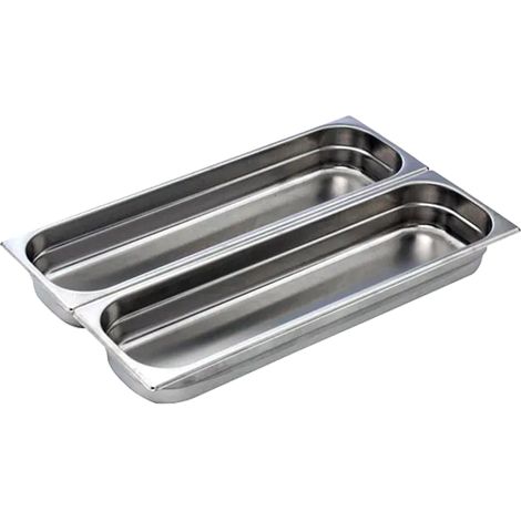 Bac gastronorme GN 2/4 - 65 en inox REDFOX - GN 2/4-65 - REDFOX