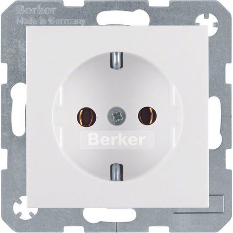 Berker/B.Kwadrat Presa Schuko 16A IP20 bianco 47438989