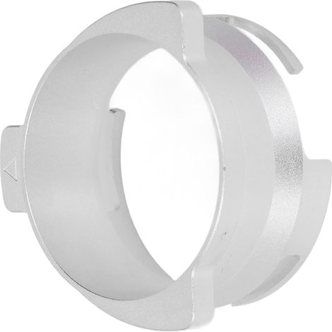 Entonnoir doseur rotatif de 54 mm pour café, anneau de rechange argenté, accessoire idéal pour la maison, le café ou le bureau. (1/5)