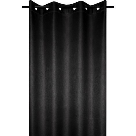 Vorhang „Kopenhagen“ 140x260 schwarz