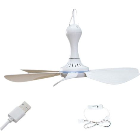 Câble extension USB avec interrupteur 1m pour ventilateur de camping et tente (1/5)