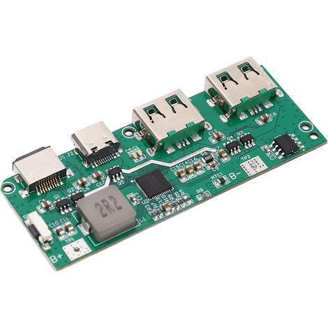2 modules de charge rapide QC4.0/QC3.0 avec double LED et port USB, module d'alimentation mobile 6V-32V (1/5)