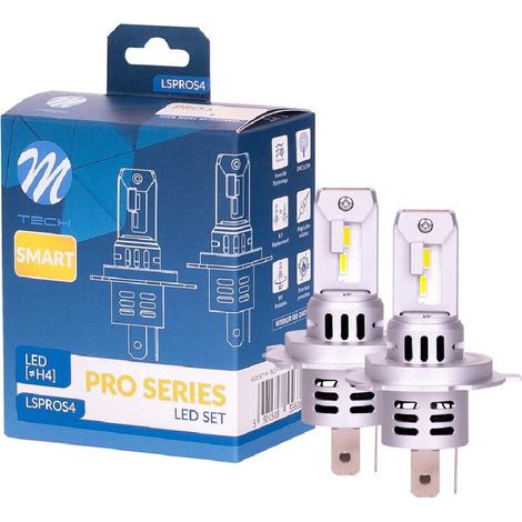 2 AMPOULES LED H4/H19 42W 12V 6000K 4600LM MAX PLUG AND PLAY