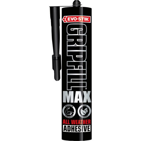 EVO-STIK GRIPFILL MAX Adhesive 350ml C30 EVOGRIPFILLM