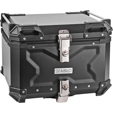 Motorradkoffer Topcase Aluminiumkoffer Gepäckkoffer 45L DMK45B IP65 (1/5)