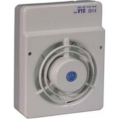 1PZ ASPIRATORE ELETTRICO DA PARETE CENTRIFUGO AUTOMATICO 20W - mm.100 di foro art.V10