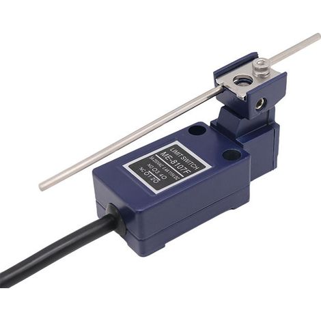 ME-8107F Waterproof Limit Switch with Wiring, Silver Contact Sensor, Aluminum (1/4)