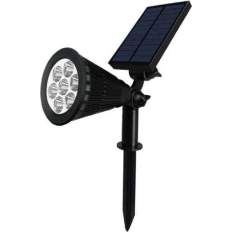 Lampe solaire de jardin pliable, étanche IP65, lampe solaire LED extérieure (7 boules, lumière blanche) (1/5)