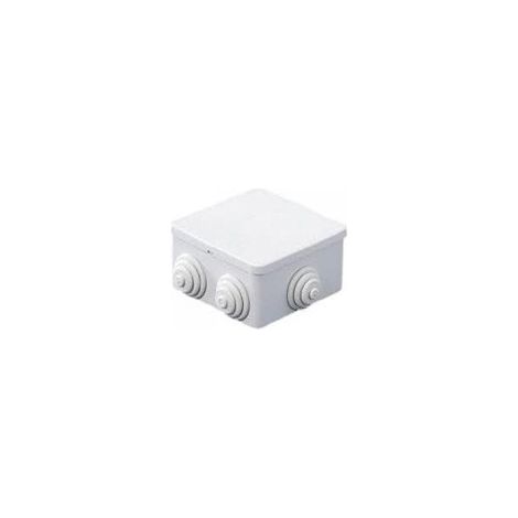 GW44003 Caja de derivación con tapa baja a presión IP44 80X80X40