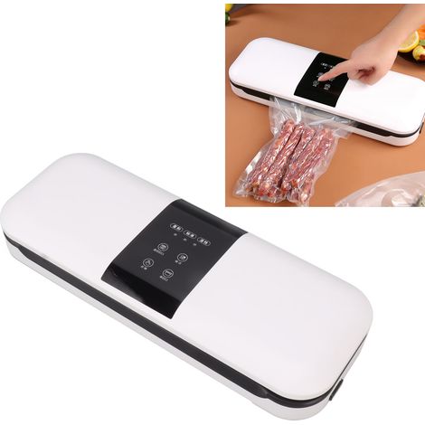 Machine de mise sous vide HF-008 pour usage domestique - Petite machine de cuisine - Machine de mise sous vide automatique - Machine de scellage de plastique - Machine d'emballage et de conservation - (1/5)
