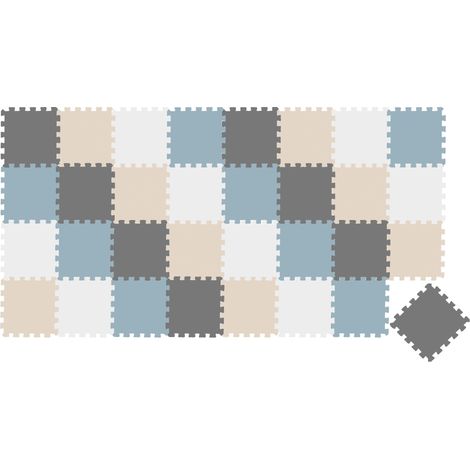 36 Pièces Tapis de Sol Bébé - 30x30 Dalles en Mousse EVA - Carrés Puzzle Enfant (1/5)