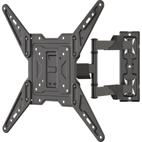 Support Mural TV pour Moniteur et téléviseur Plasma incurvé 26 à 55 Pouces pivotant inclinable Rotatif VESA 400x400 mm jusqu'à 31,8 kg MAP3 (1/5)