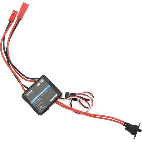 40A Balayé ESC Protection Basse Tension Régulation Accélérateur Unidirectionnel Bidirectionnel Escalade Voiture RC Balayé (1/5)
