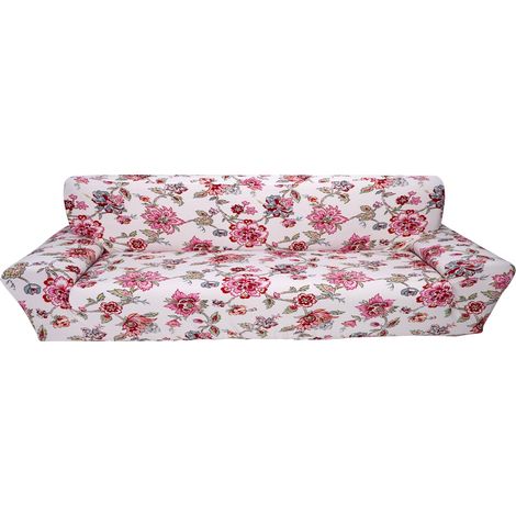 Housse de Canapé Extensible pour 4 Places Tissu Doux Antidérapant Protection Meuble Lavable Élastique Confortable Style Moderne (1/2)