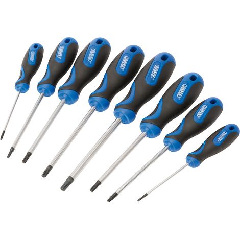 Draper Soft Grip TX-STAR&174 and TX-STAR&174 Security Screwdriver Set (8 Piece) (34251) (1/5)