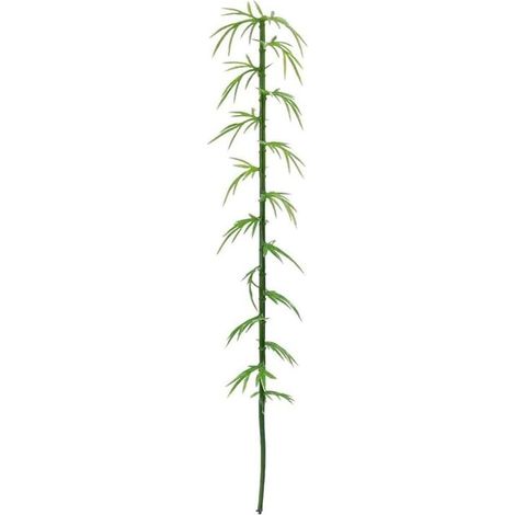 Micro paysage en matériaux de décoration de table à sable, plantes artificielles, bambou pour paysage miniature (10 cm) (1/5)