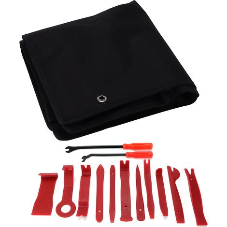 Ensemble de démontage Audio, outil de démontage, barre de levier pour garnitures de voiture, porte Radio, panneau de tableau de bord, 13 pièces/ensemble