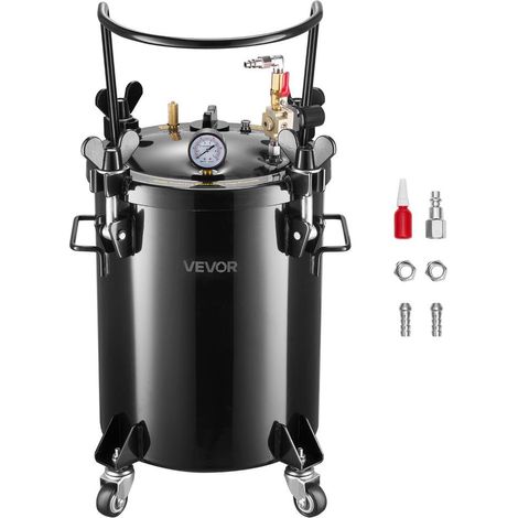 Capacité 30 L, moins de recharges, pot de pression de peinture en acier pour décoration domestique (1/5)
