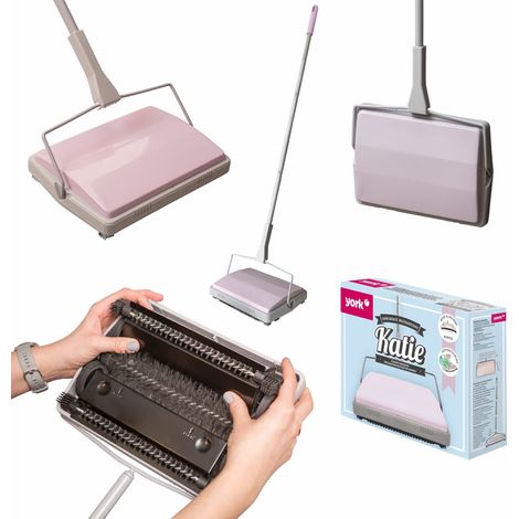 York staubsauger beutellos 4099080-002513, Spazza-tappeti, Grigio-Rosa, 0 W, 0 decibeles (1/5)