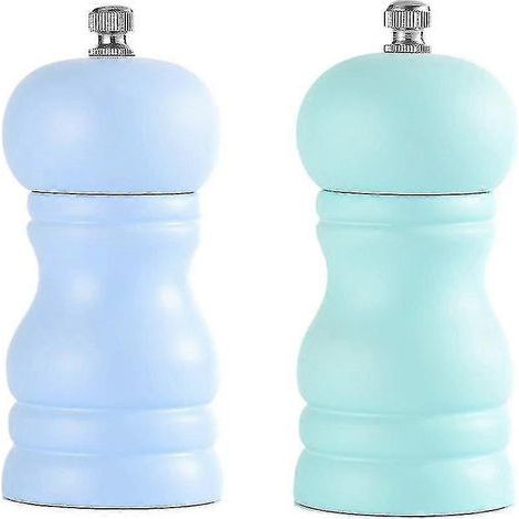 Moulin à poivre manuel transfrontalier, nouveau petit moulin à poivre domestique, bouteille de broyage d'épices - 26-Nordic Blue Nordic Green (1/5)