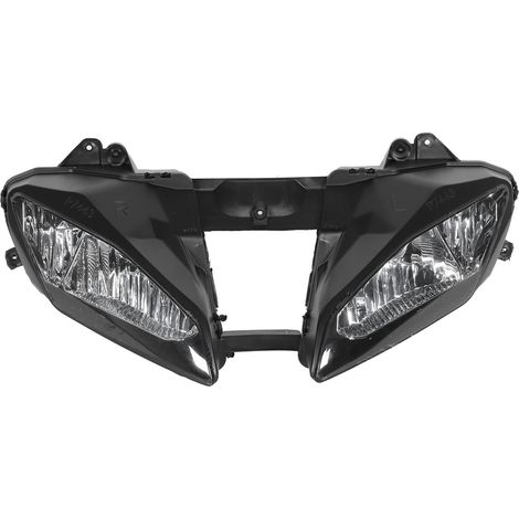 Motorradscheinwerfer-Abdeckung mit klarer Linse, passend für Yamaha YZF 600 R6 2008–2013 (1/5)