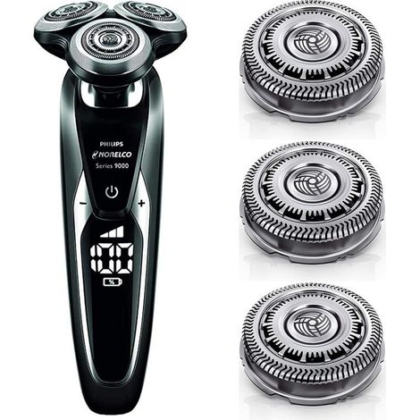 Heads of replacement SH90 for shaver Philips Norelco series 9000, SH90/62 (1/5)