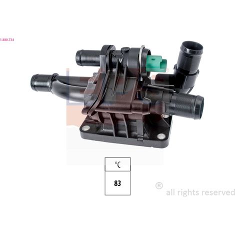 Thermostat, liquide de refroidissement EPS 1.880.734 CITROËN 1 675 627 1 683 554