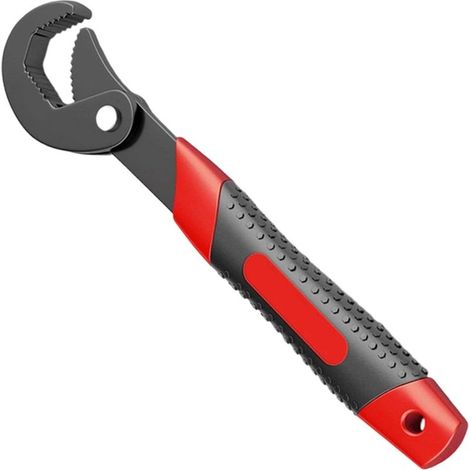 Clé à pipe multifonctionnelle d'ouverture réglable Clé rapide Outil à main Clé réglable pour accessoires de plomberie Outil à main professionnel (1/5)