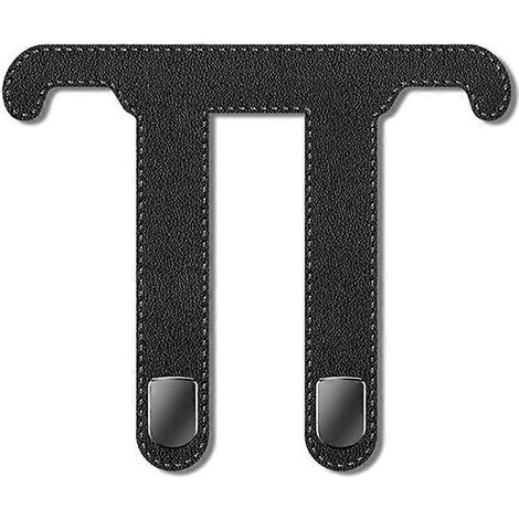 Crochets pour appui-tête de siège auto, pliables et multifonctionnels, support de rangement pour sac à main, clip, pièces automobiles, dossier de siège auto B (1/5)