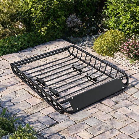 Coffre de toit universel 116 x 92 cm 68 kg avec déflecteur (1/5)