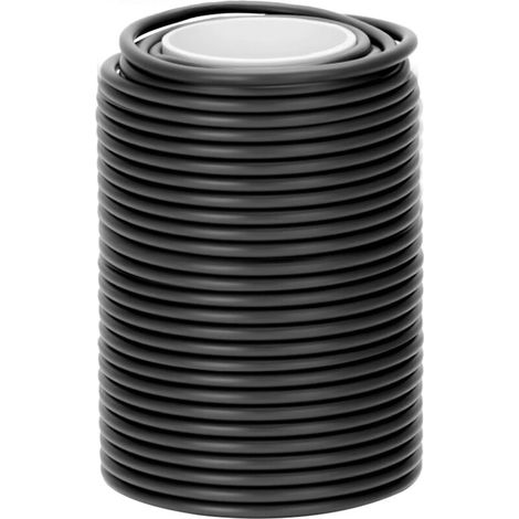 3.5mm Black Garden Wire 20m Plastic Tie Wire Garden Wire Plant Tie Wire Plant Support Wire (1/4)