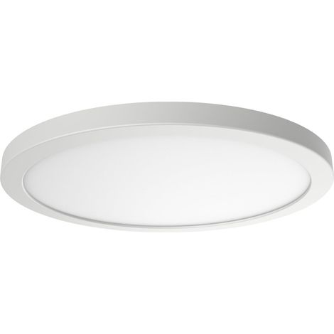 Plafonnier LED 6W 12W 18W, 3000K 4000K 6500K 3 Températures de Couleur, détecteur de mouvement, IP20, jusqu’à 1880 lumens, Ultra Fin Plafonnier Encastré pour Intérieur Couloir Bureau (1/5)