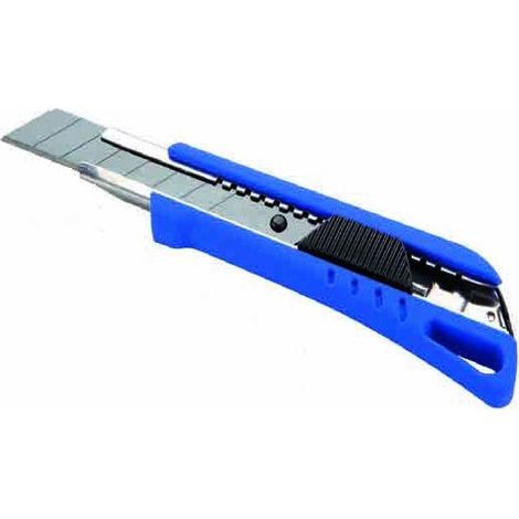 CUTTER LAME 18 MM SK2H AVEC BOUTON GLISSANT ALYCO
