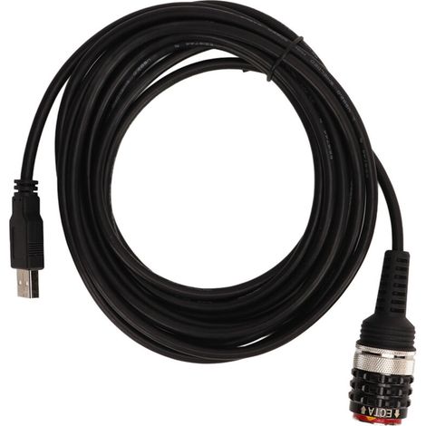 Cable para herramienta de diagnóstico de camiones 88890305, cable de conexión USB para escáner, cable de configuración de parámetros de grabación de datos para herramientas de diagnóstico Vocom-Crezuo