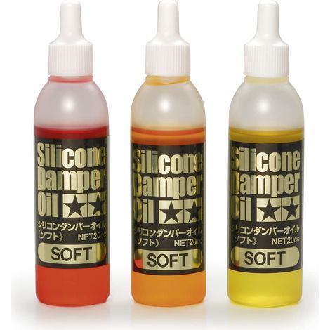 TAMIYA 300053443 - Silicone Shock Oil Set Morbido 200/300/400