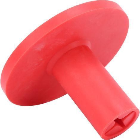 38-mm-Golf-Teehalter aus Gummi, Übungsplatz- und Übungsmatten-Trainingszubehör (Rot) (1/5)