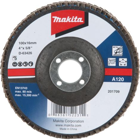 Makita Fächerschleifscheibe 115 mm A40 - D-63432 (1/2)