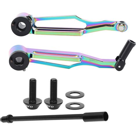 1 Paire de freins V en alliage d'aluminium ultraléger pour vélo pliant, accessoire cyclisme longue portée (1/5)